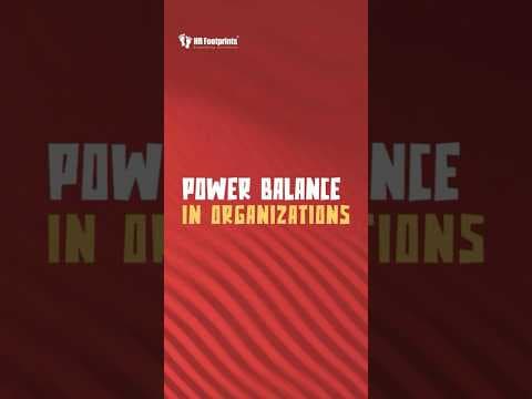 Power Balance in Organizations