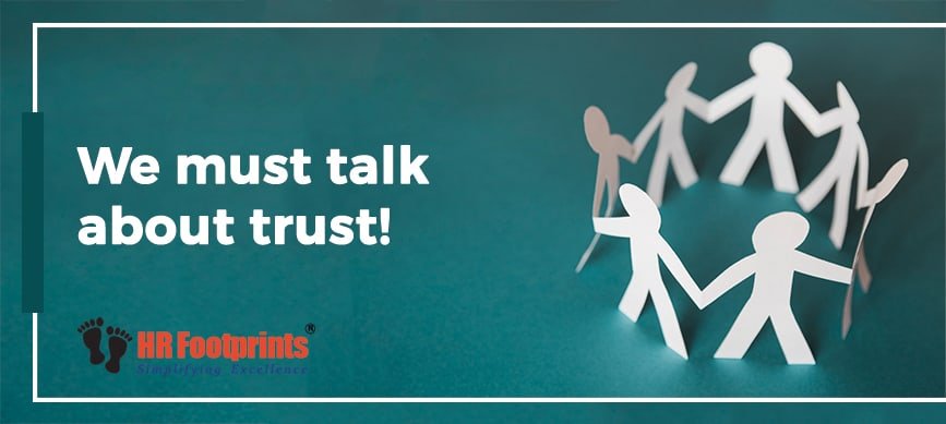 we must talk about trust