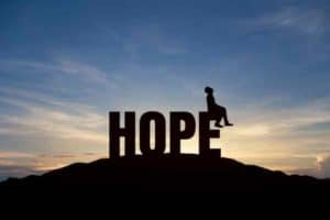 look ahead with hope