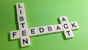 listen to feedback sessions